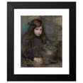 thumbnail image 2 of Alice Pike Barney 12x14 Black Modern Framed Museum Art Print Titled - Minette and Minet (1907), 2 of 5