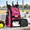 Pink, variant on Pink 60L Baseball Backpack Holds 4 Bats with Shoe Compartment and Fence Hook