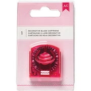Pink Portable Cartridge Trimmer Blades, 3pk