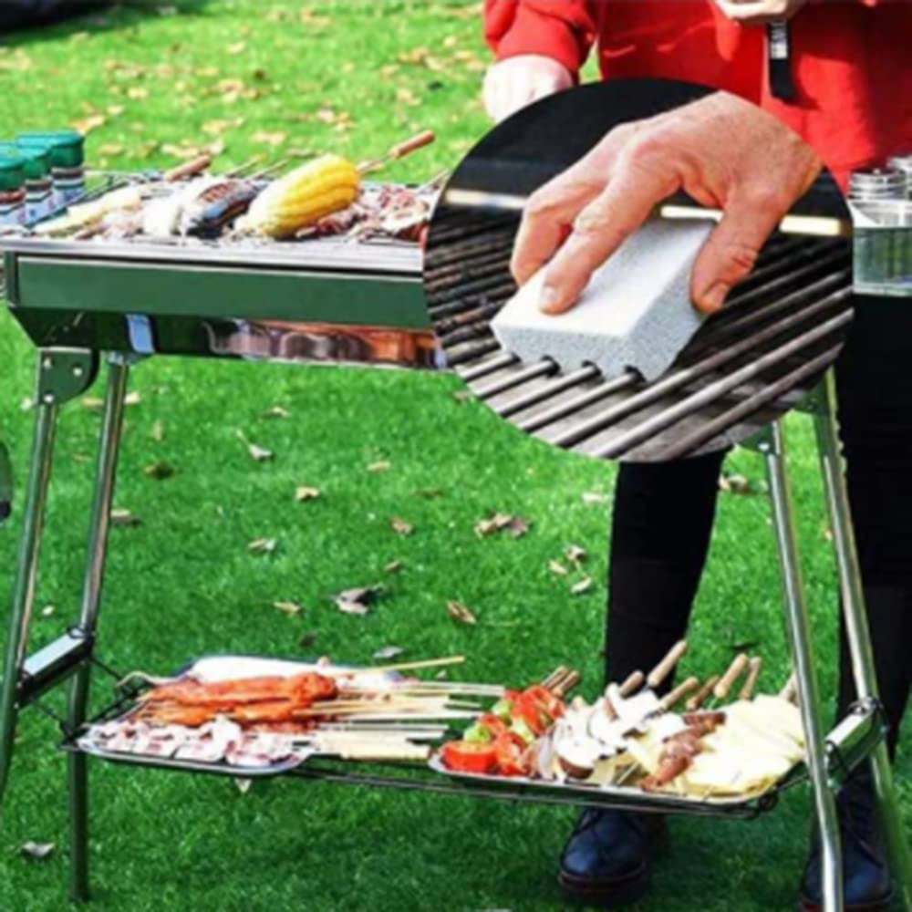 Grill Cleaning Bricks, Barbecue Griddle Cleaning Stone BBQ Block Brick Cleaner Pumice Stones for
