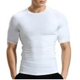 thumbnail image 2 of Blekii Men's Spring Summer Solid Color Quick Dry Tight Fit Sports Top - Breathable Compression Fabric, Basketball Training Design - Great for Intense Workout, Running, Gym Training,, 2 of 6
