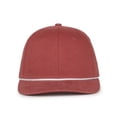 thumbnail image 2 of Outdoor Cap OC602 Mid Crown Structured Cap-Lake Red, 2 of 8