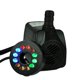 thumbnail image 1 of EeaseMX Bomba de agua sumergible potente de 16 W con luz LED y caudal ajustable para fuentes, estanques, acuarios, peceras y estatuas, con enchufe europeo., 1 of 7