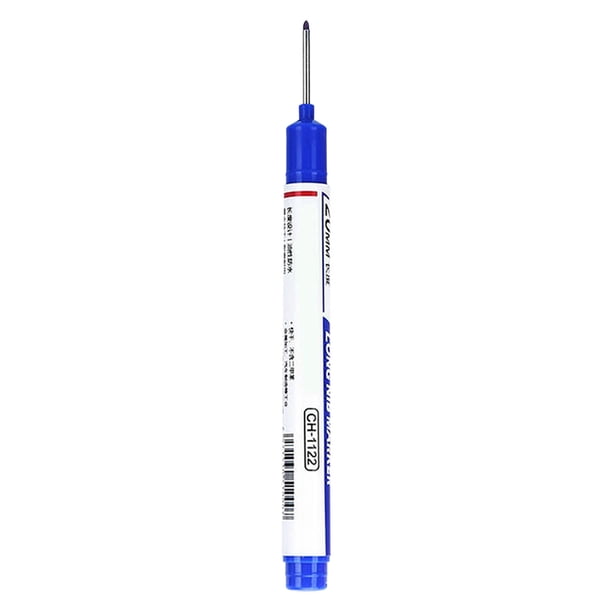Xihbxyly Marcador Multicolor de Secado Rápido a Base de Aceite, Punta Larga para Agujeros Profundos, Tinta Resistente Al Agua y Duradera, Ideal para Carpintería, Construcción y Bricolaje. Solución Ve