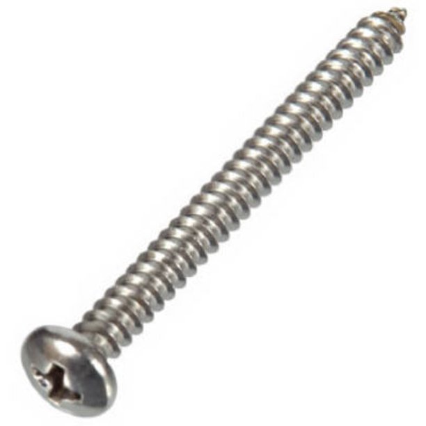 Tornillos para chapa Hillman Nº 12 x 19 mm L Phillips, paquete de 100