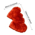 thumbnail image 4 of Heartfelt Carpet For Cozy Floor Soft Area Rug Lightweight Mat For Living Room Bedroom Dorm, 4 of 7