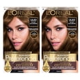 thumbnail image 1 of L'Oreal Paris Superior Preference Fade-Defying + Shine Color de cabello permanente U163 Hi-Lift Golden Brown Pack de 2 tintes para el cabello, 1 of 5