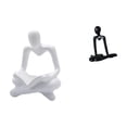 thumbnail image 1 of Escultura De Pensador Abstracto Creativo, Figura Artesanal, Estatua Para Sala De Estar, Armario, Dormitorio, Estantería, Adorno De Mesa, Decoración, 1 of 8