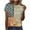 C-Multicolor, variant on American Flag T Shirts Women Memorial Day Womens Tops Patriotic Tees Women Patriotic Womens T Shirts Ladies New Short-Sleeved Round Neck Pullover Independence Day Printed Casual Tops