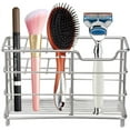 thumbnail image 5 of Amazer Toothbrush Holder, Stainless Steel Toothpaste and Toothbrush Holder with Multi-Functional 7 Slots, Stand Bathroom Organizer for Toothbrush, Toothpaste, Facial Cleanser, Comb, Nickel, 5 of 5