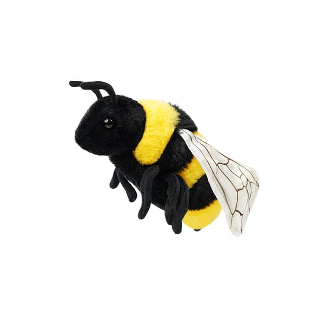 Juguetes de Peluche de Abeja Realistas, Lindas Muñecas de Animales de Peluche de Avispas con Miel Regalo Único para Amantes de la Naturaleza y Amigos