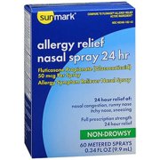 Sunmark Allergy Relief Nasal Spray 24 hr - .34 oz