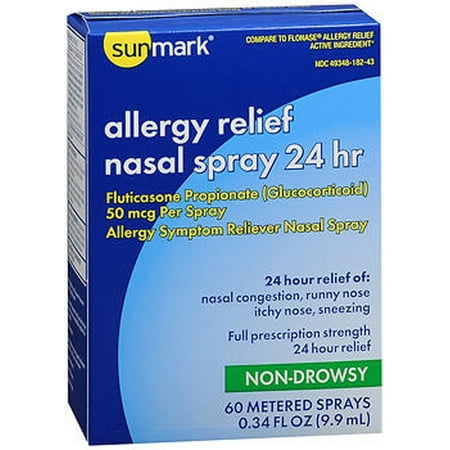 Sunmark Allergy Relief Nasal Spray 24 hr - .34 oz