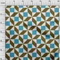 thumbnail image 2 of oneOone Polyester Lycra Fabric Triangle|Parallelogram & Square Geometric Print Fabric By The Yard 56 Inch Wide, 2 of 4