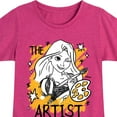 thumbnail image 3 of Disney Princess - Rapunzel The Artist - Toddler & Youth Girls Short Sleeve Graphic T-Shirt, 3 of 5