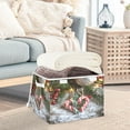 thumbnail image 5 of Storage Box With Lid 16.5x12.6x11.8In Foldable Stacked Household Storage Box Christmas Candy Canes Picture, 5 of 7