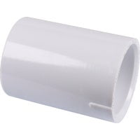 E30110 PVC Pressure Pipe Fitting, Extended Socket Coupling, PVC, 1-In. - Quantity 1
