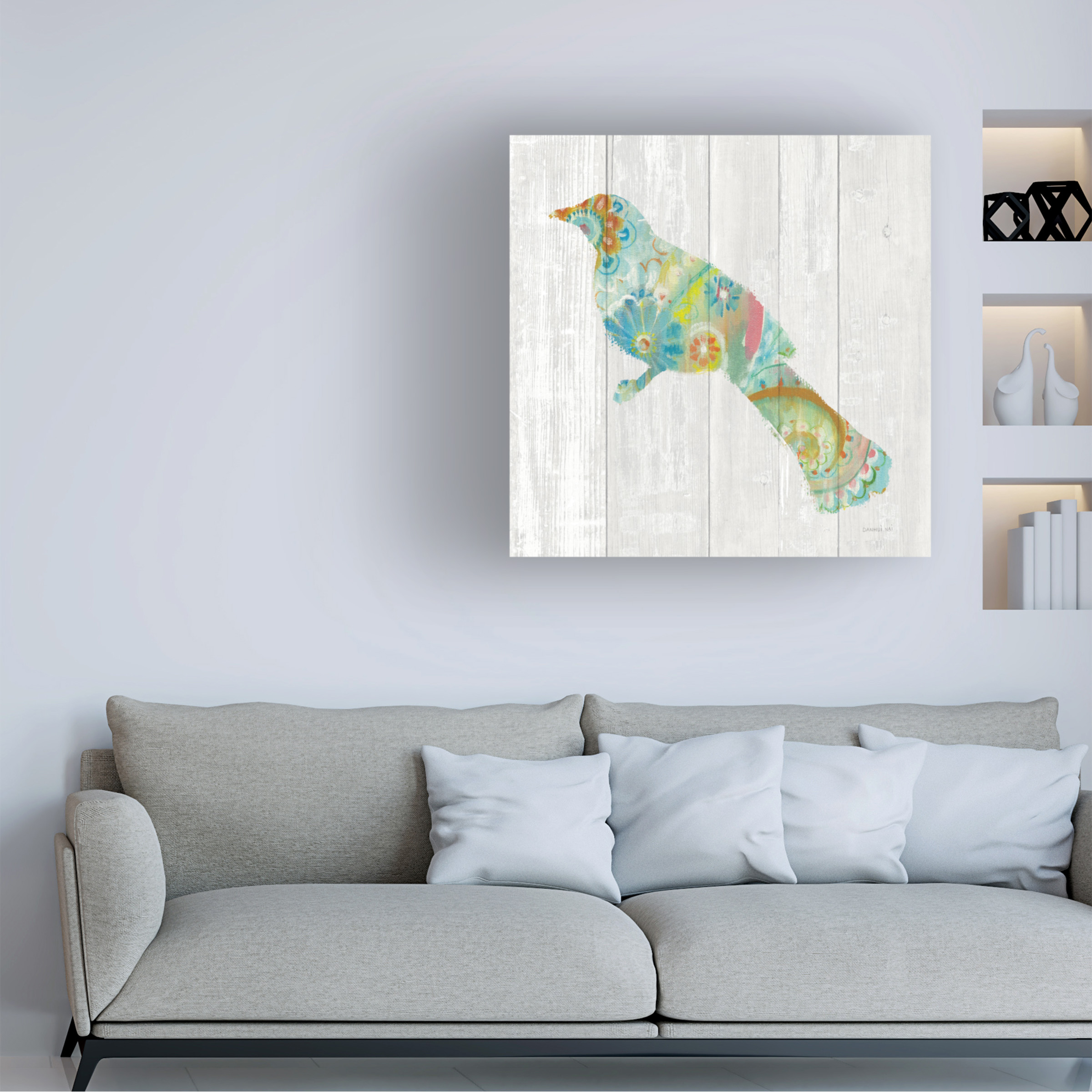 Trademark Fine Art 'Spring Dream Paisley XI' Canvas Art by Danhui Nai