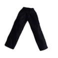 thumbnail image 2 of Figura de hombre a escala 1:12, pantalones casuales, mini ropa de hombre, muñeca de moda, pantalones cargo negro, 2 of 9