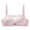 #6Pink, variant on Womens Bras Women's Frilly Lace Fitted Sheer Bra Soft Wirefree Lift Stretch Stretch Seamless Lightly Smooth Comfort Bras