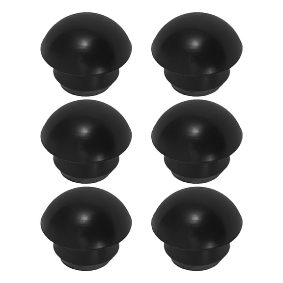 6 Pcs Universal Knob Cover Vehicle Bracket Jack Plug