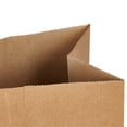 thumbnail image 7 of Jumbo Natural Kraft Paper Shopping Bags - 16”L x 6”D x 19”H - Case of 200, 7 of 7