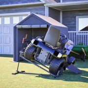 LZBEITEM Heavy Lawn Mower Lift Jack Rod - 882 lbs Capacity for Tractors and Zero Turn Lawn Mowers, Green