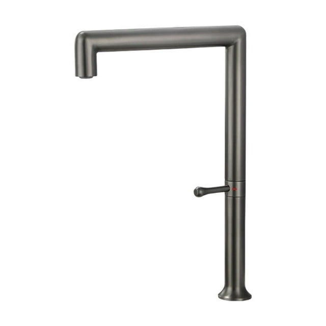 Brushed Gold Kitchen Sink Faucet Deck Mount Rotatable Water Mixer Tap, Stainless Steel Brushed Kitchen Faucet ,Versatile Features