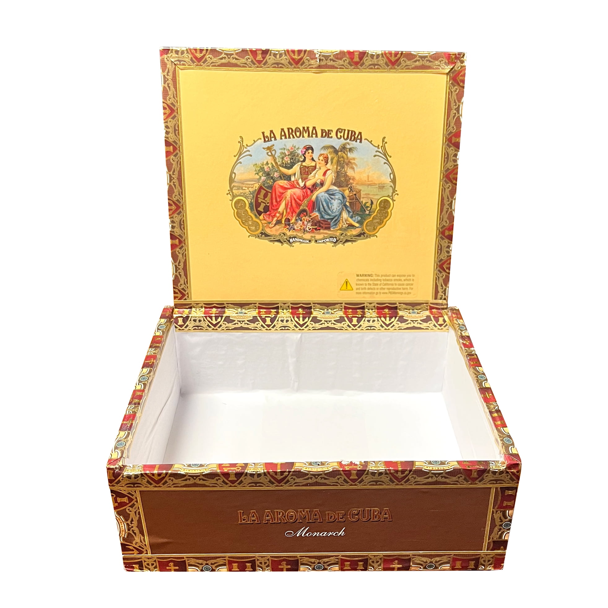 Empty Paper Carboard Cigar Boxes - Pack of 10