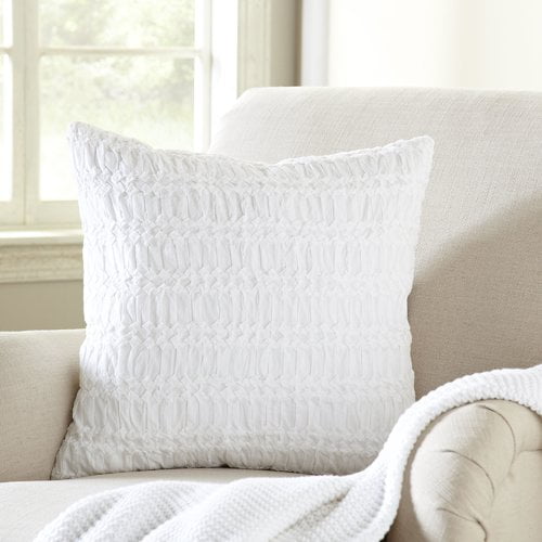 Rizzy Home Decorative Poly Filled Throw Pillow Technique Textured 20