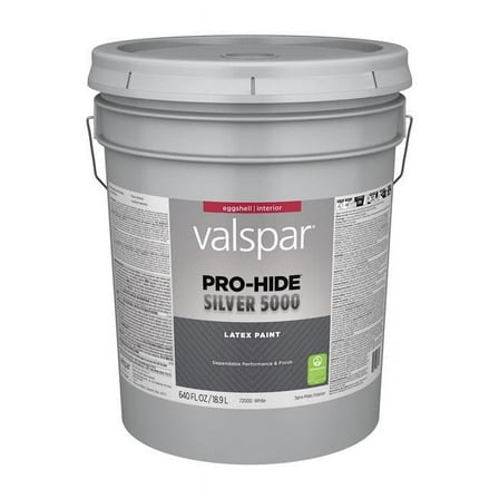 Valspar 028.0072000.008 5 gal Prohide Acrylic Latex All Purpose Paint, White & Eggshell