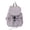 Grey, variant on Women Men Nylon Bookpack Drawstring Solid Color Students Bookbags Large Capacity Travel Daypack Bag for Commute (Yellow)