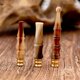 thumbnail image 1 of Juego de 3 porta cigarrillos de madera con interfaz de metal hechos a mano de madera natural porta cigarrillos regular reutilizable portátil, 1 of 5