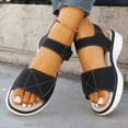 thumbnail image 4 of Walking Sandals Women Outdoor Hiking Sandals Athletic Comfortable Sports Sandals for Women Adjustable Backstrap Beach Sandals, 4 of 9