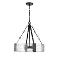 thumbnail image 6 of Millennium Lighting 19403 Rezi 3 Light 21" Wide Pendant - Black, 6 of 6