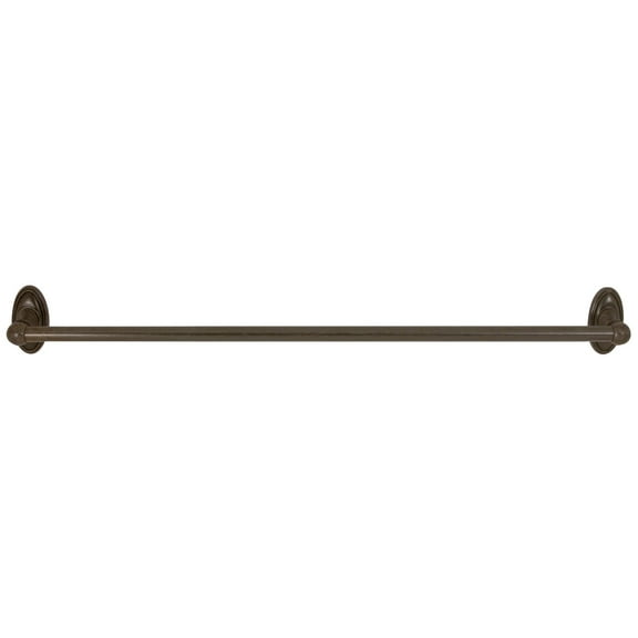 Classic Traditional 24" Wall Mounted Towel Bar, Barcelona