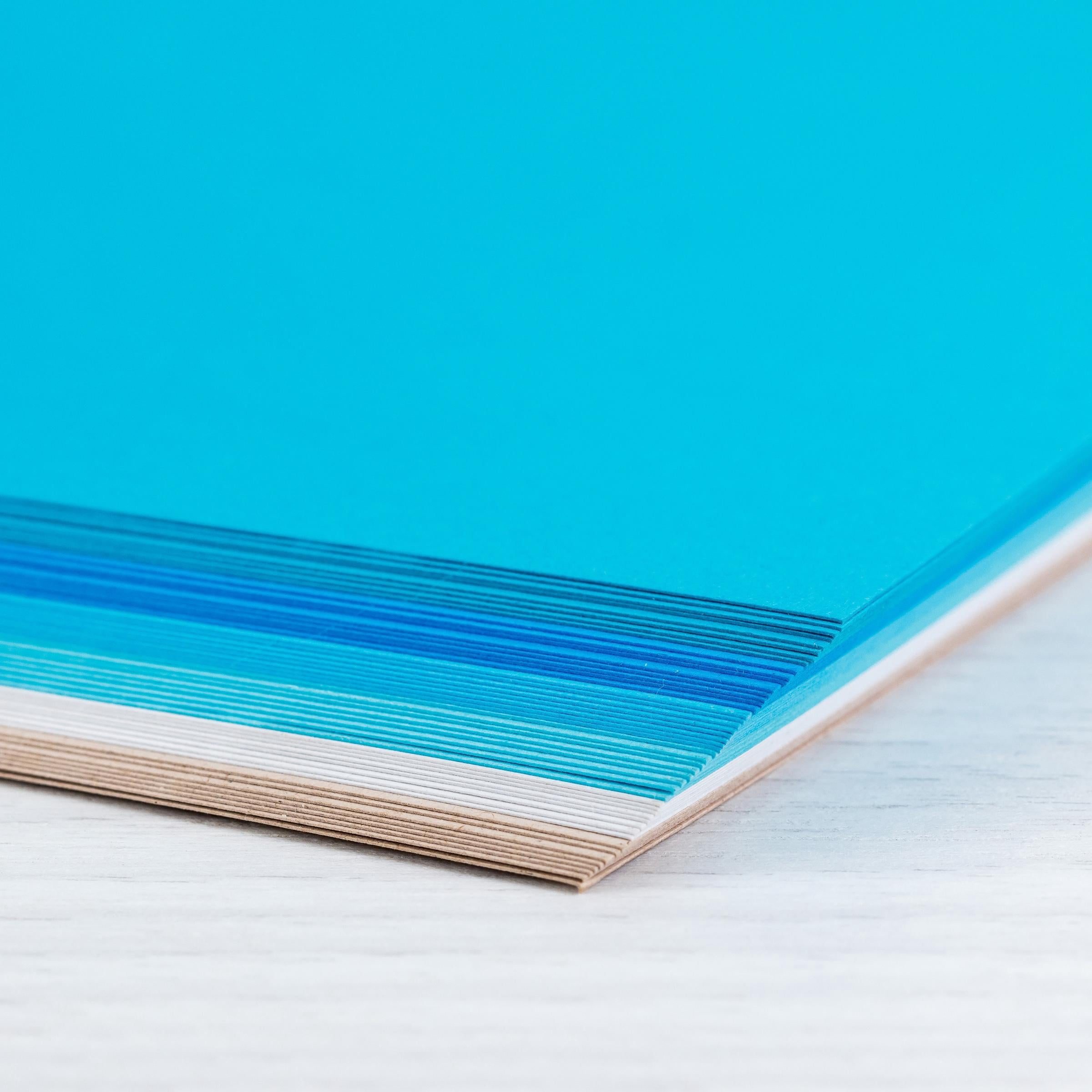Astrodesigns Cardstock, Ocean Assortment, 8.5" x 11", 65 lb./176 gsm, 48 Sheets (91422)