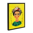thumbnail image 2 of DesignOvation Sylvie Frida Framed Canvas Wall Art By Mia Charro, 18x24 Black, Colorful Portrait Home Decor, 2 of 7
