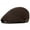 White, variant on Mens Beret Flat Newsboy Hat Adjustable Irish Cabbie Gatsby Cap Breathable Driving Hunting Hat