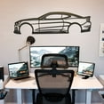 thumbnail image 4 of LaModaHome 2019 Camaro ZLE1 Metal Silhouette Wall Art, 4 of 5