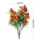 thumbnail image 3 of Bonsái de plantas artificiales simuladas: Decoración de la sala de estar, mesa de comedor, arreglo floral simulado de frutas al aire libre - Fresas, 3 of 6