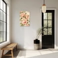 thumbnail image 5 of ZHONGYUTONG Peony Wall Art Pink Flower Canvas Vintage Blossom Floral Pictures Elegant Peony Painting for Living Room Decor Framed (28.00" x 42.00"), 5 of 5