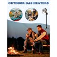thumbnail image 2 of Ndcxsfigh Calentador para Acampar Al Aire Libre Horno Calentamiento Gas Dirección Variable para Pesca Invierno, 2 of 9