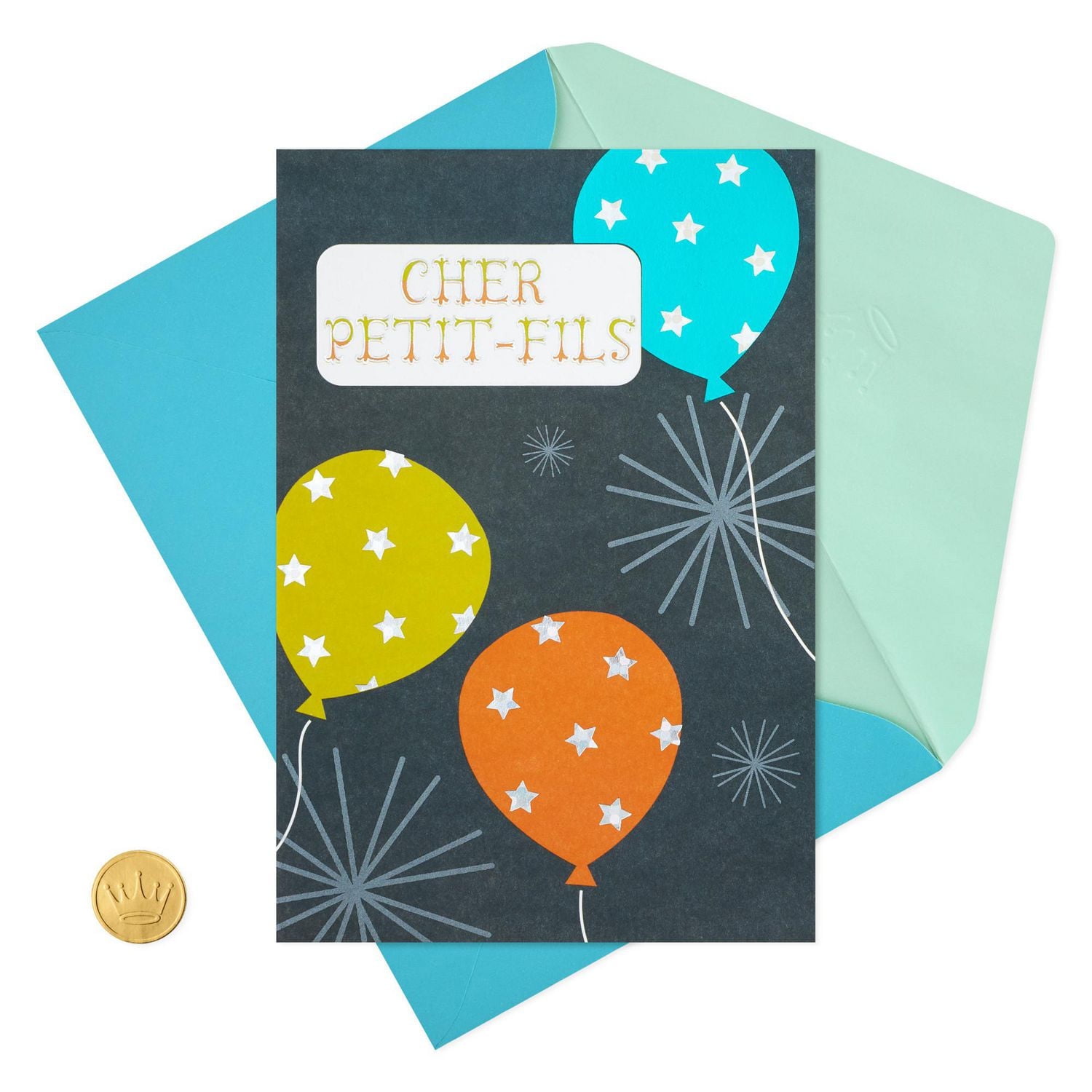 Carte de fête pour un petit-fils – Hallmark (Ballons)
