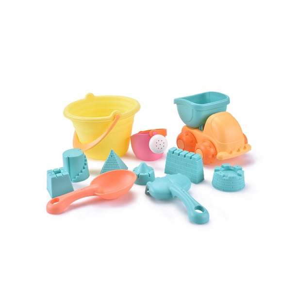 Set De 4 Juguetes De Playa Con Forma De Helado – Colores Surtidos – Plástico No Tóxico – Ideal Para Arena Y Agua – A Partir De 3 Años