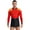 Red, variant on TiaoBug Men Circus Ringmaster Jumpsuit Fringe Bodysuit Showman Lion Tamer Halloween Leotard Red L