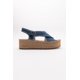 thumbnail image 2 of Bellezza - Sandalias Azul Marino de Plataforma azul marino 24 CM, 2 of 8