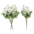 thumbnail image 1 of 4 racimos de margaritas artificiales, ramo de margaritas realista, flor de margarita para boda, 1 of 6