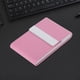 thumbnail image 5 of Lsaardth Estuche de Almacenamiento de Cigarrillos - Estuche de Cigarrillos de Moda Soporte para Encendedor Caja de Almacenamiento de Cuero PU para Hombres y Mujeres(Rosa), 5 of 5