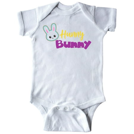 

Inktastic Hunny Bunny White Bunny Easter Bunny Rabbit Gift Baby Boy or Baby Girl Bodysuit